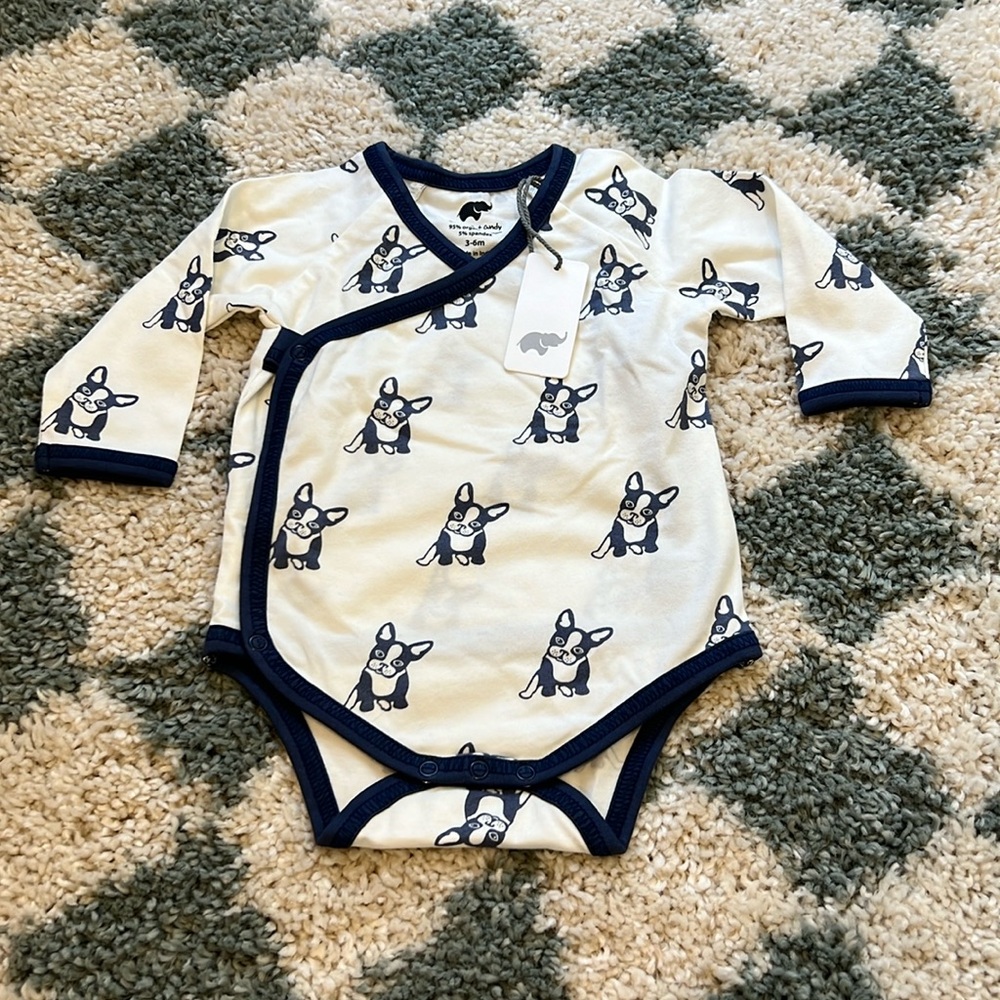 NWT Monica + Andy French onesie